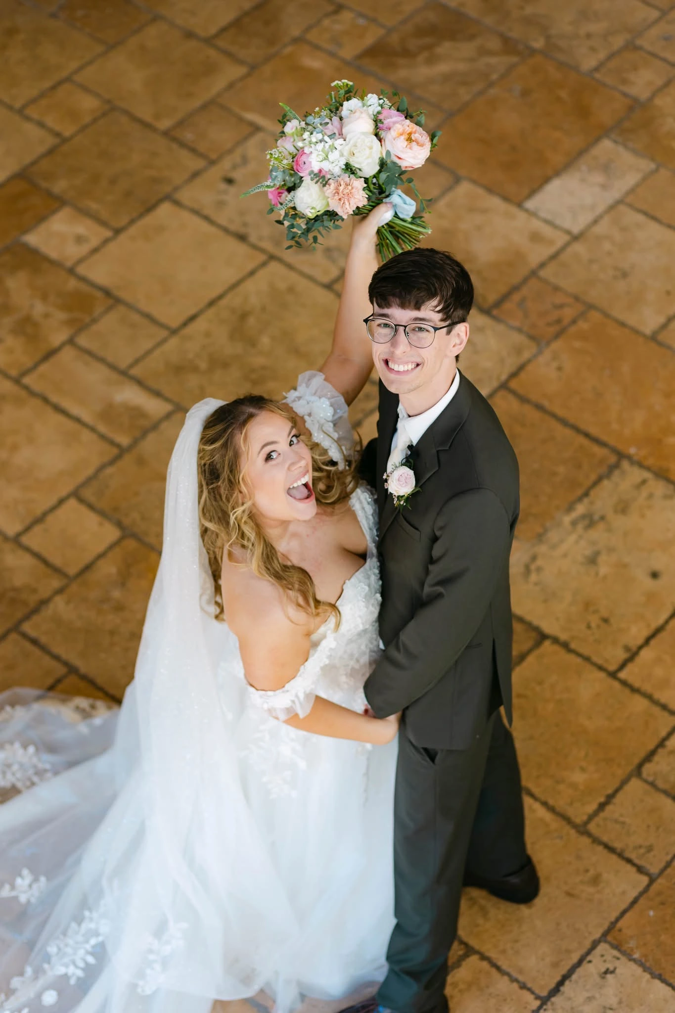 Tyler Wagner and his wife, Kenzie